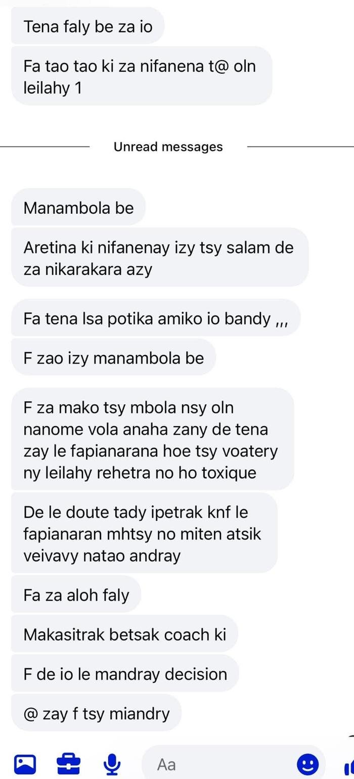 Capture Messenger : elle raconte sa nouvelle relation et sa décision